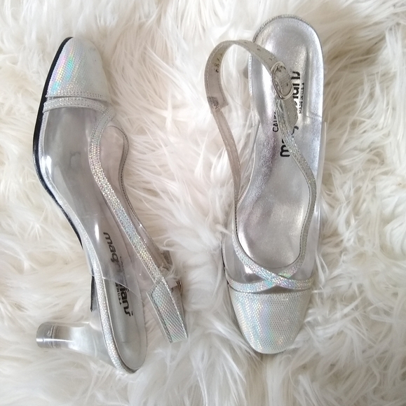 SALE 🛍️ 90s / Y2k California Rare Vintage heels by Magdesians Womens size 7 - Picture 1 of 12